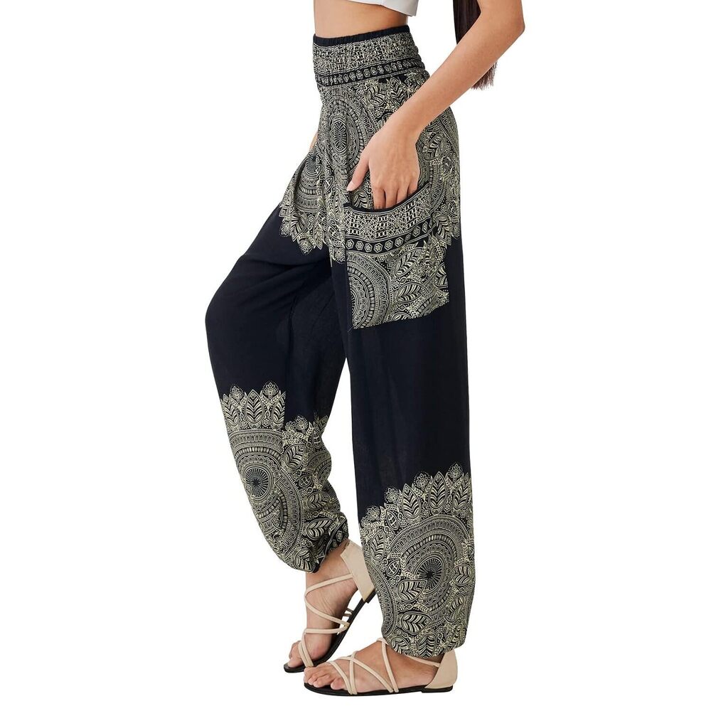 Boho Pants for Women - Hippie Harem Pants Women - Womens Yoga Pants –